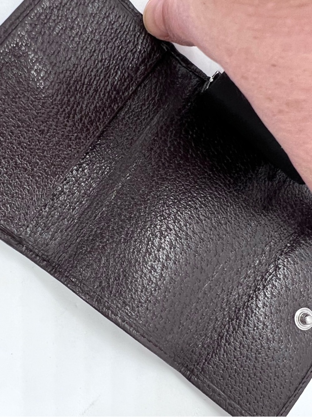 Gucci GG Canvas 6 Ring Key Holder Wallet Monogram w/3 Hooks + Ring GUC - Picture 14 of 16